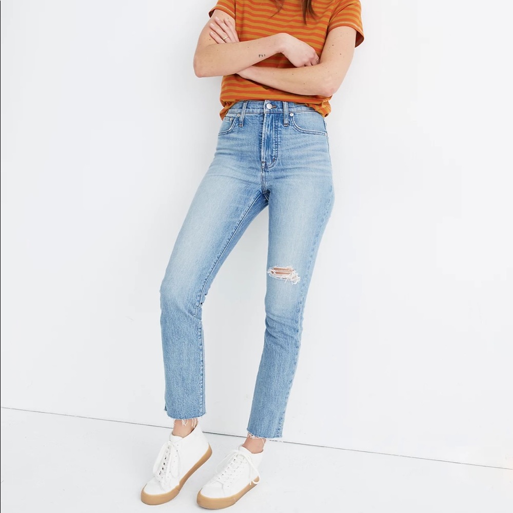 Madewell The Perfect Vintage Jean in Rosabelle Wash: Comfort Stretch Edition